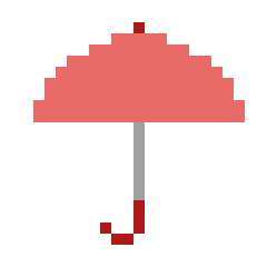 red umbrella